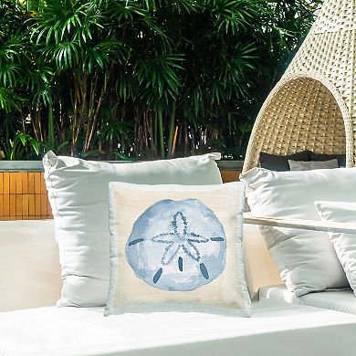 Stupell Home Decor Aquatic Sand Dollar Throw Pillow