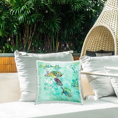 Stupell Home Decor Well Traveled Turtles Throw Pillow