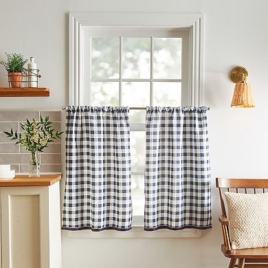 Martha Stewart 3-Piece Chicken Valance & Window Tier Set