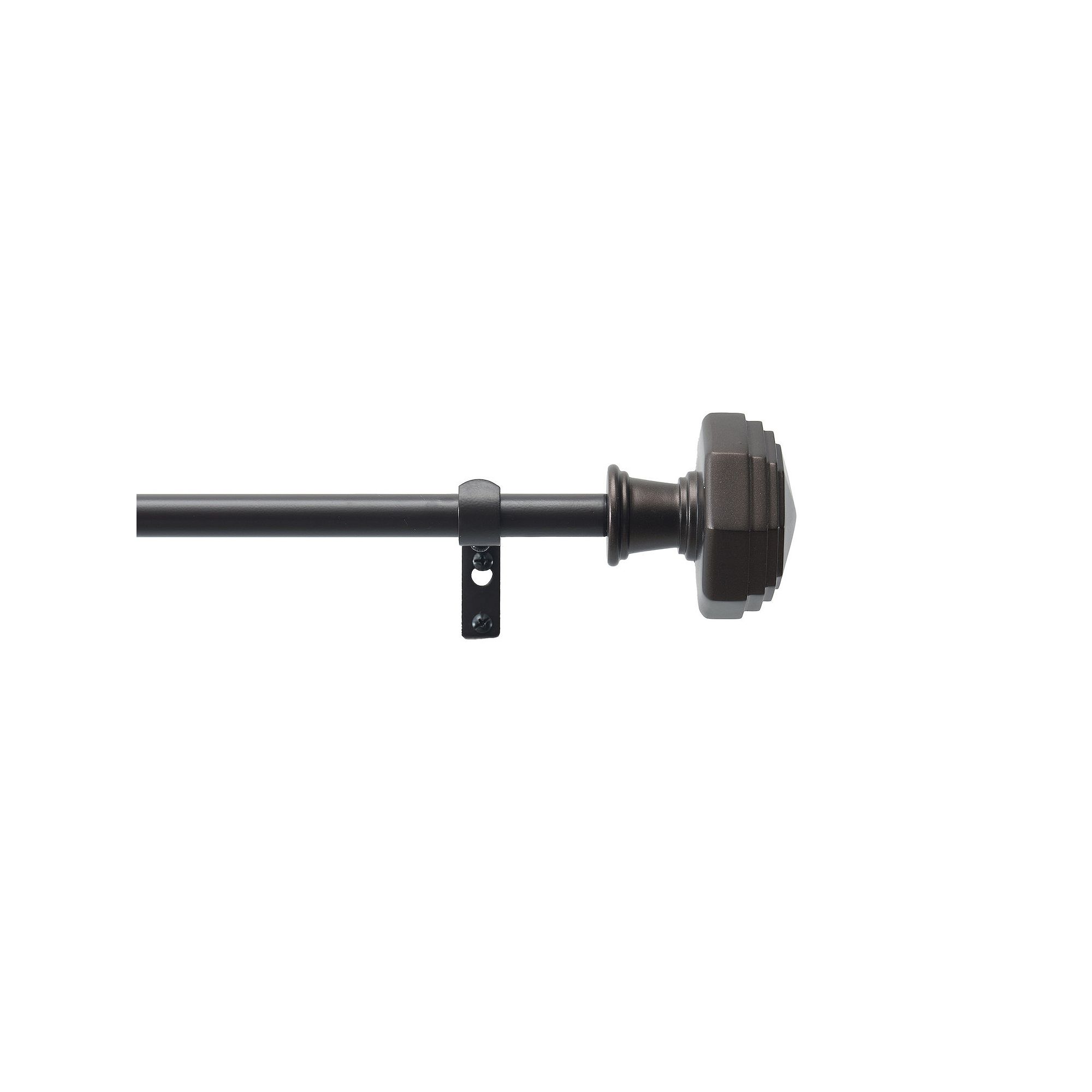 Martha Stewart Chatsworth Curtain Rod Set, Oil Rubbed Bronze