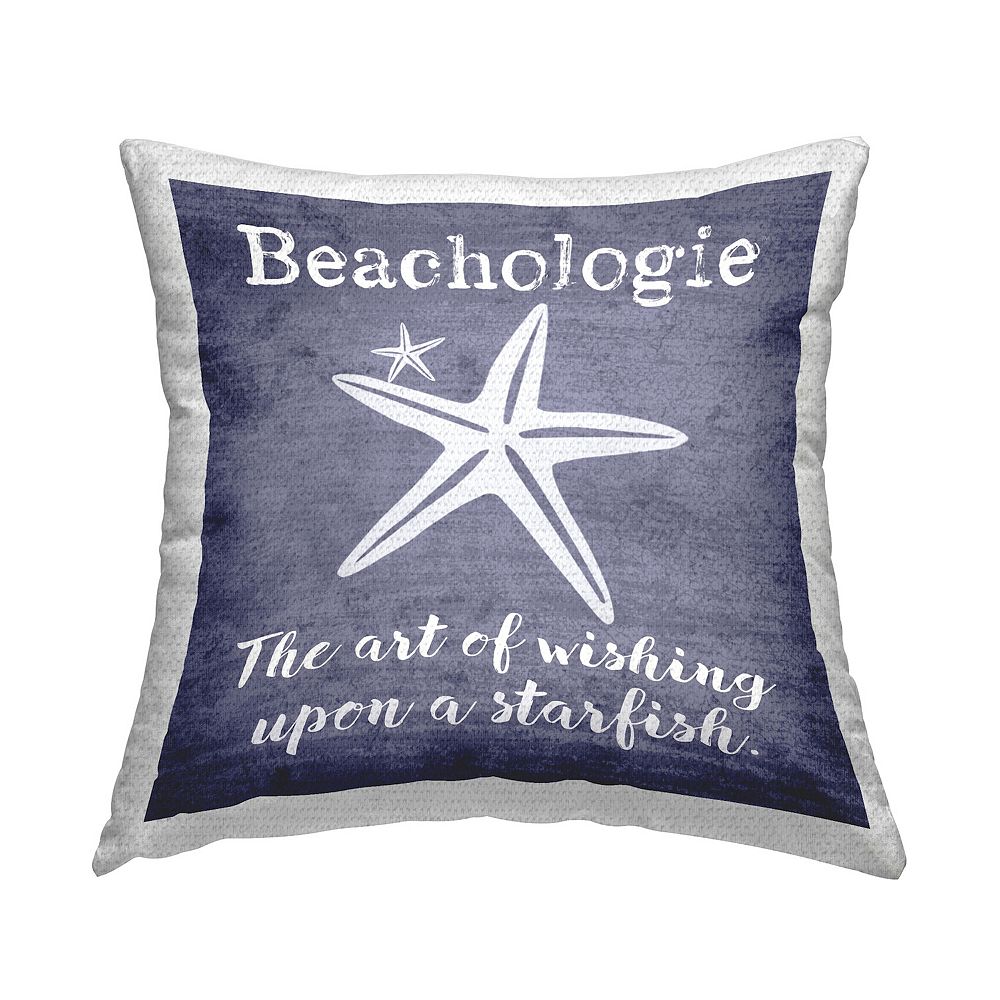 Wish Upon a Starfish Pillow