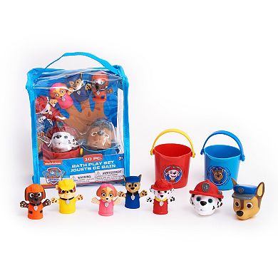 PAW Patrol 10-Piece Bath Toy Value Set
