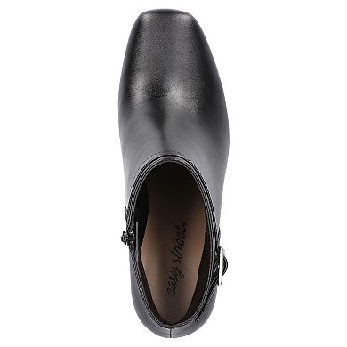 Easy Street Winnipeg Women's Block Heel Ankle Boots