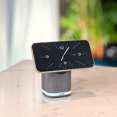 iHome Power Tower Dual Wireless Charging Speaker with Mood Light