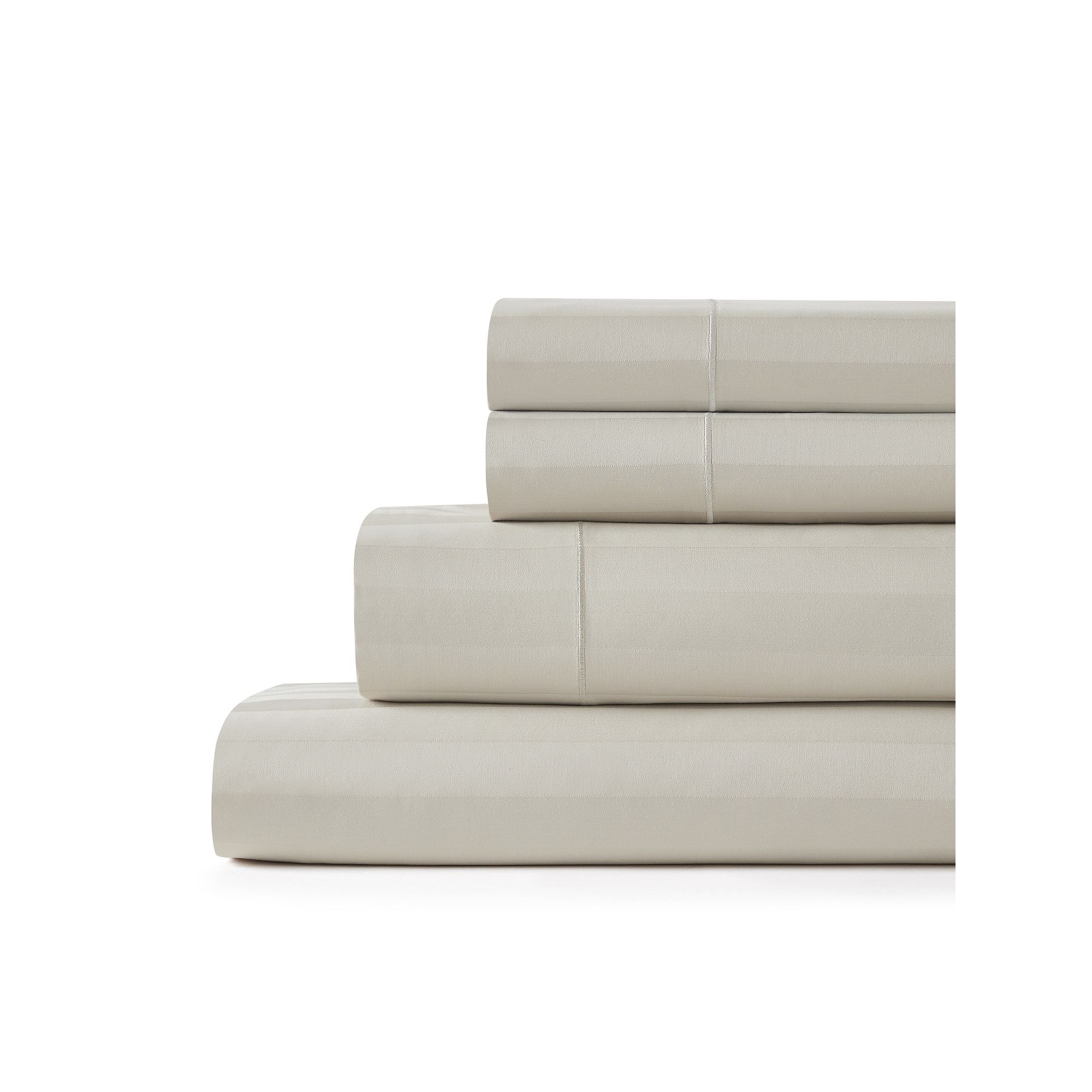 Hotelier Egyptian Cotton Blend Stripe Sheet Set