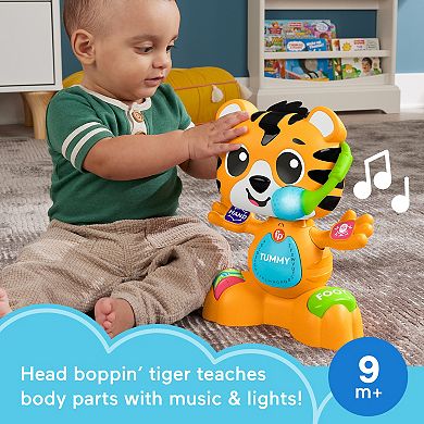 Fisher-Price Link Squad Bop & Groove Tiger Baby Learning Toy