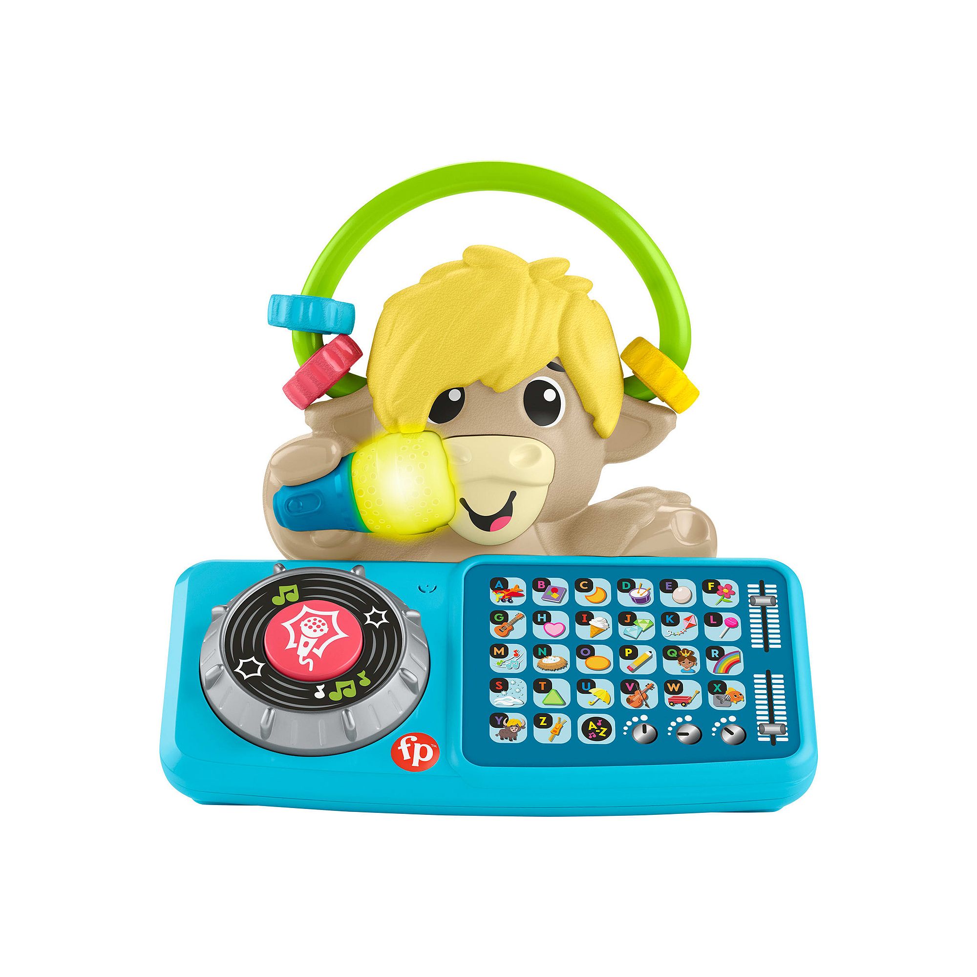 Fisher-Price Link Squad A to Z Yak Baby Learning Toy with Music & Lights, M