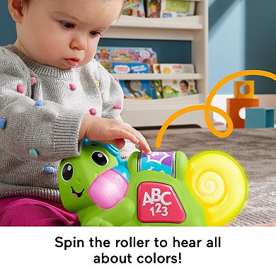 Fisher-Price Link Squad Crawl ‘n Colors Chameleon Baby Learning Toy with Music & Lights
