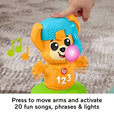 Fisher-Price Link Squad Opposites Fox Baby Learning Toy with Music & Lights