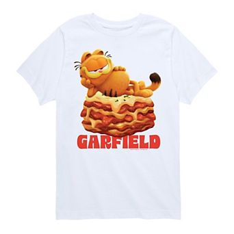 Boys 8-20 Garfield Movie Lasagna Graphic Tee