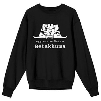 Juniors' Betakkuma Gymnasts Together Graphic Sweatshirt