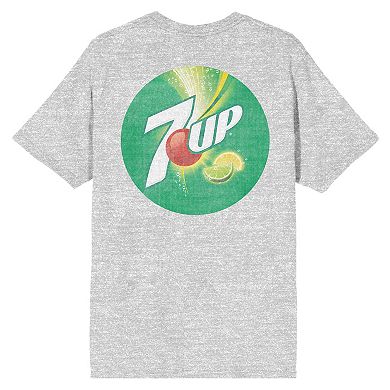 Juniors' 7UP Circle Art Logo Graphic Tee