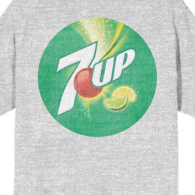 Juniors' 7UP Circle Art Logo Graphic Tee