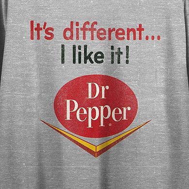 Juniors' Dr. Pepper "It's Different" Graphic Flowy Tee