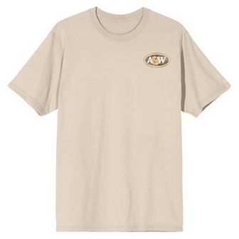 Juniors' A&W Root Beer Vintage Logo Graphic Tee