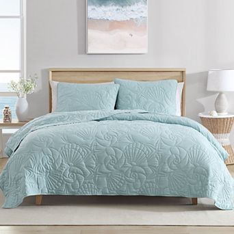 Carribean Joe Solid Shell Outline Quilt Set