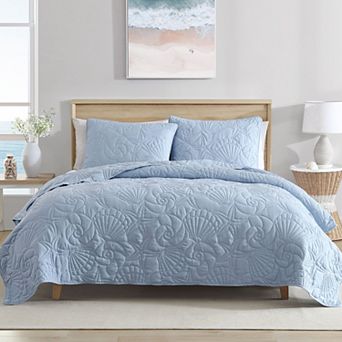 Carribean Joe Solid Shell Outline Quilt Set