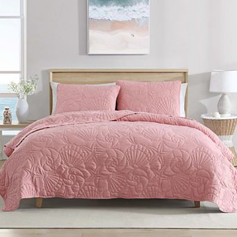 Carribean Joe Solid Shell Outline Quilt Set