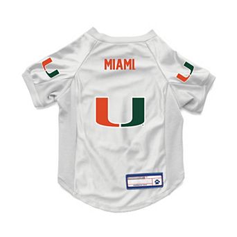 NCAA University of Miami Hurricanes Pet Stretch Jersey