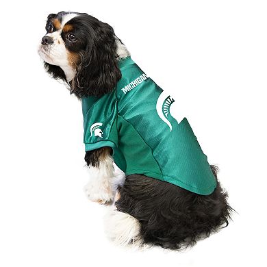 NCAA Michigan State Spartans Pet Stretch Jersey