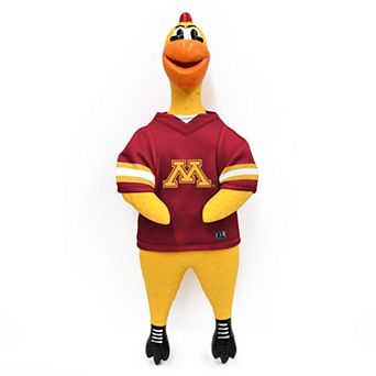 NCAA Minnesota Golden Gophers Team Rubber Chicken Pet Toy