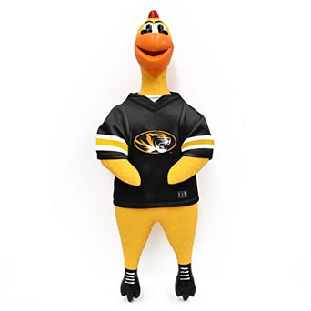 NCAA Missouri Tigers Rubber Chicken Toy