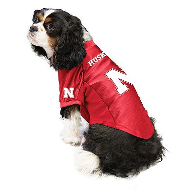 NCAA Huskers Pet Stretch Jersey