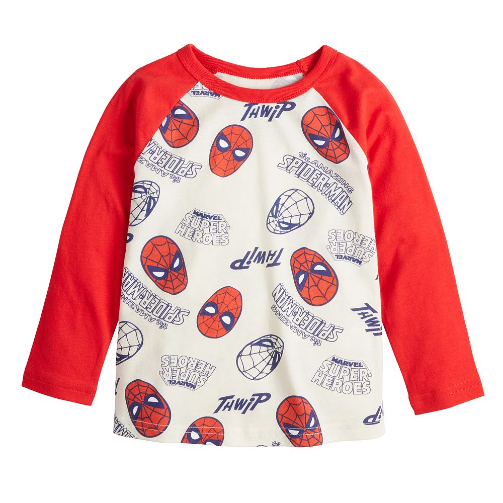 Spider Man Unisex Raglan T-Shirt