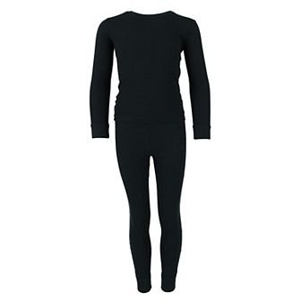 Kid's Waffle Thermal Long Underwear 2 pc Set