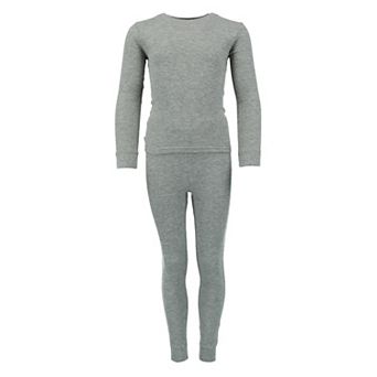 Kid's Waffle Thermal Long Underwear 2 pc Set