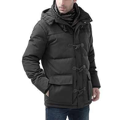 Men's Bgsd Connor Hooded Down Toggle Coat