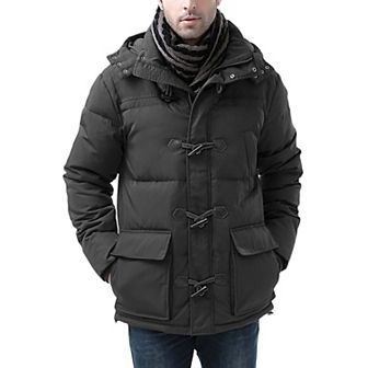 Men's Bgsd Connor Hooded Down Toggle Coat