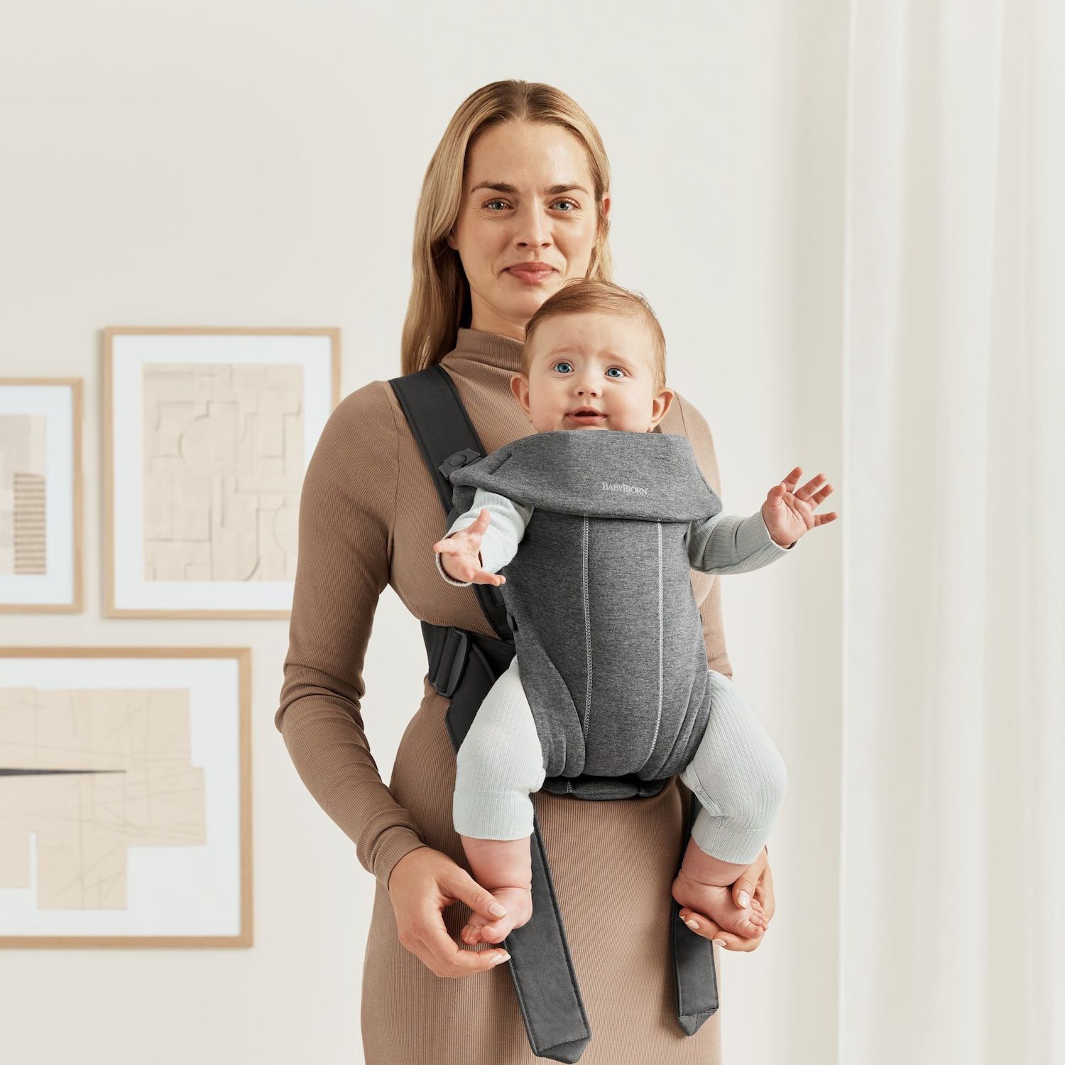 BabyBjorn Mini Baby Carrier Gray