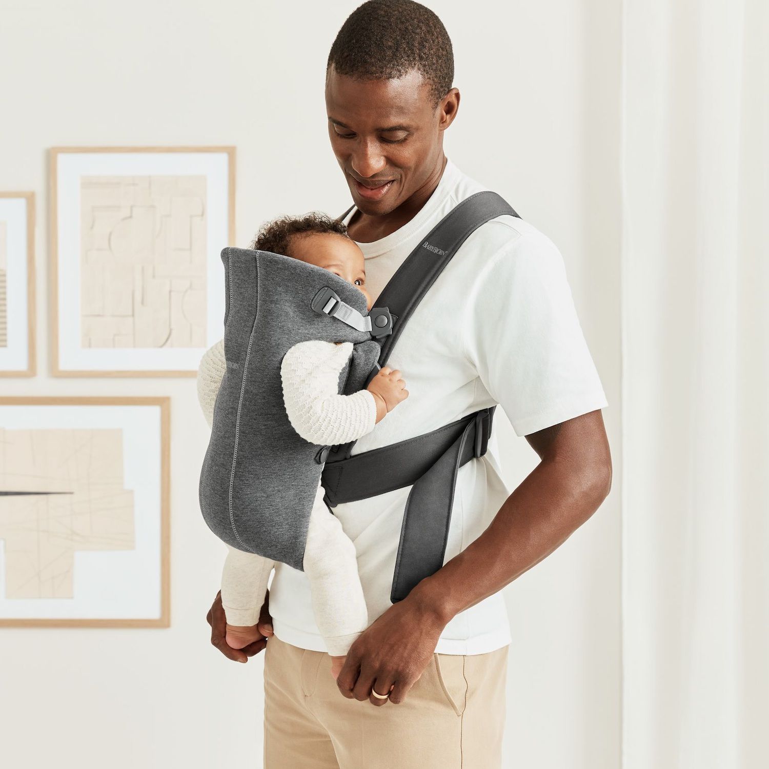 BabyBjorn Mini Baby Carrier Gray