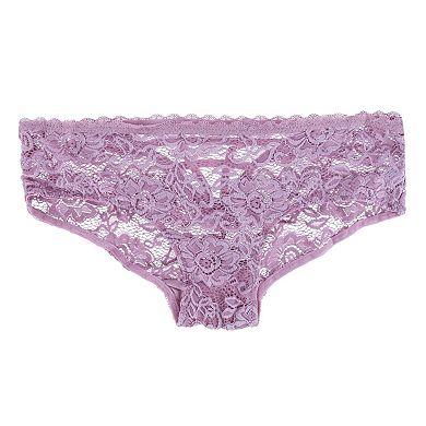 Women's Plus Size Lace Hipster Underwear (pack Of 3)