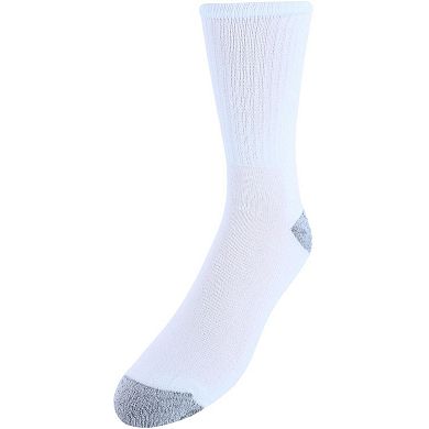 Men's Half Cushion Cotton Crew Socks (pack Of 10)