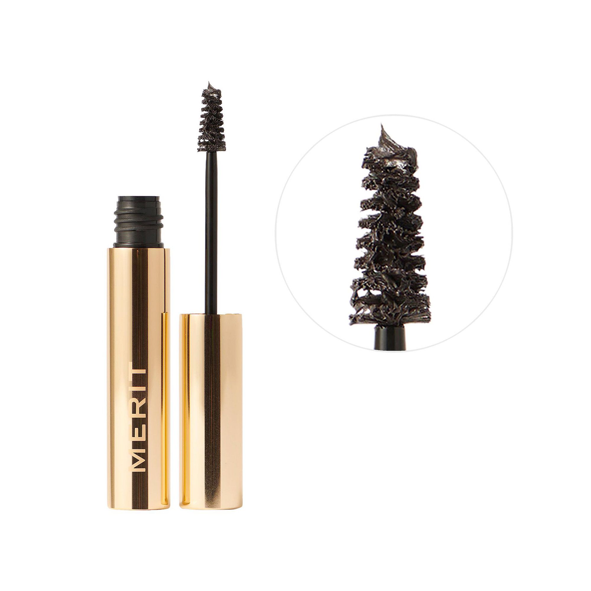 MERIT Brow 1980 Volumizing Tinted Eyebrow Gel-Pomade, Size: 1 Oz, Brown Bla