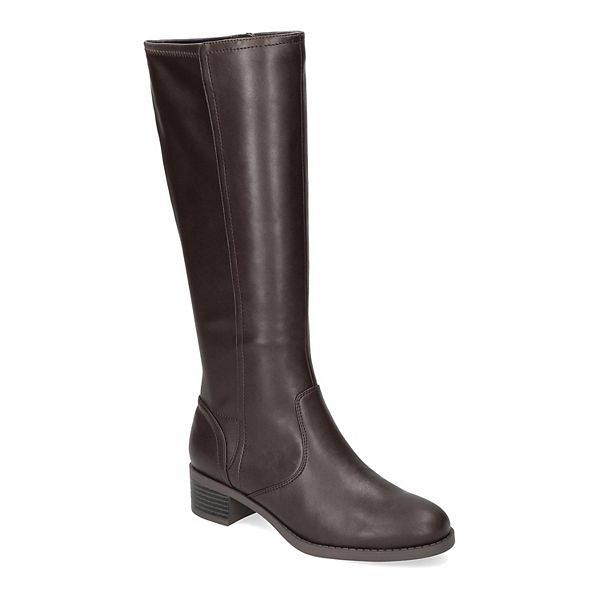 Easy Street Tucker Women's Stretch-for-fit Tall Boots - Brown (9.5)