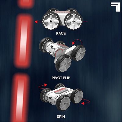 Sharper Image Thunder Twist Rally RC Stunt Car