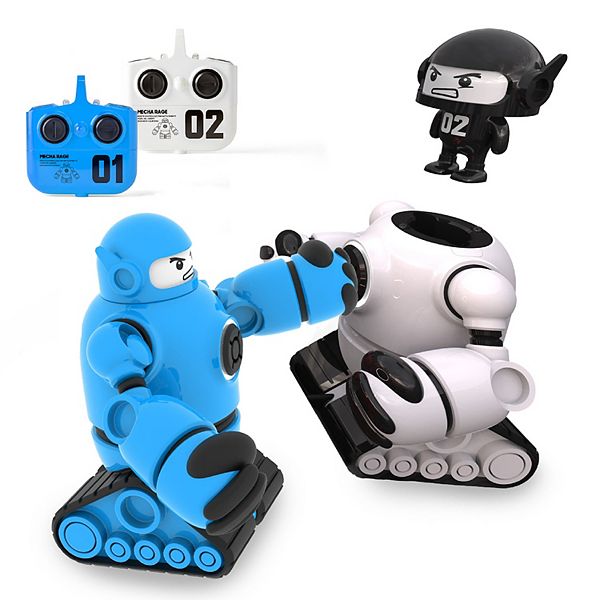 Sharper Image&reg; Mecha Rivals Remote Control Battle Robots, Two-Player Wireless Fighting Set with Lights and Sounds
