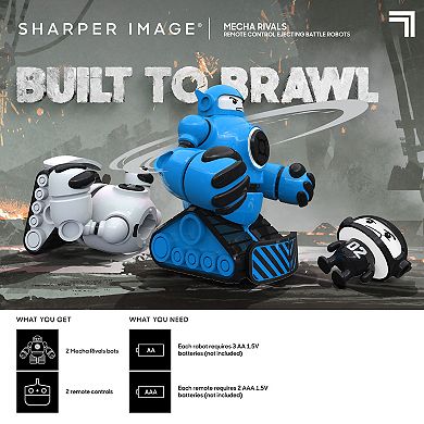 Sharper Image Mecha Rivals RC Ejecting Battle Robots