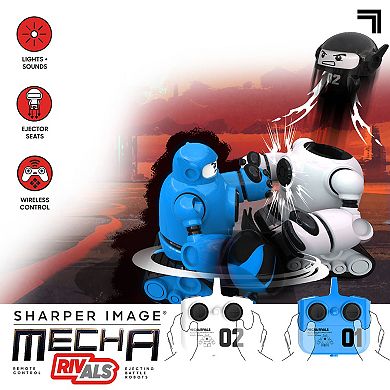Sharper Image Mecha Rivals RC Ejecting Battle Robots