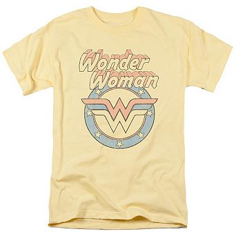 Dco Faded Wonder Woman Short Sleeve Adult T-shirt