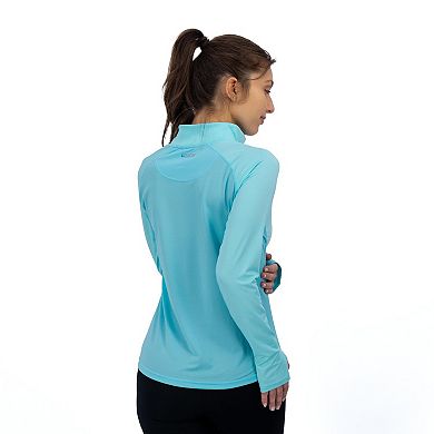 Mobile Cooling® Women's Long Sleeve Shirt 1/4 Zip