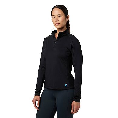 Mobile Cooling Women's Long Sleeve Shirt 1/4 Zip