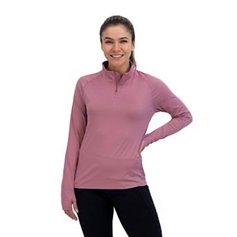Mobile Cooling Women's Long Sleeve Shirt 1/4 Zip