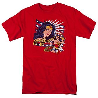 Dco Pop Art Wonder Woman Short Sleeve Adult T-shirt