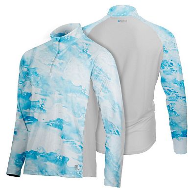 Mobile Cooling® Men's 1/4 Zip Long Sleeve Shirt