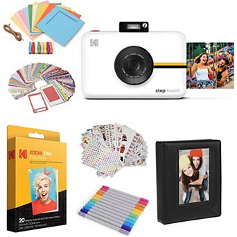 Kodak Step Touch 13mp Instant Camera with 3.5” Lcd Touchscreen Display Starter Bundle