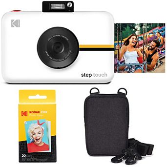 Kodak Step Touch 13mp Instant Camera With 3.5” Lcd Touchscreen Display Go Bundle
